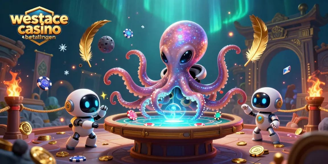 Beleef de snelheid van westace casino betalingen met crypto op een holografisch pokertafel in dit kleurrijke avontuur.